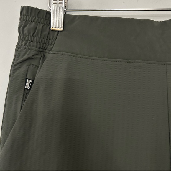 Athleta Textured Brooklyn Green Joggers - Picture 3 of 7